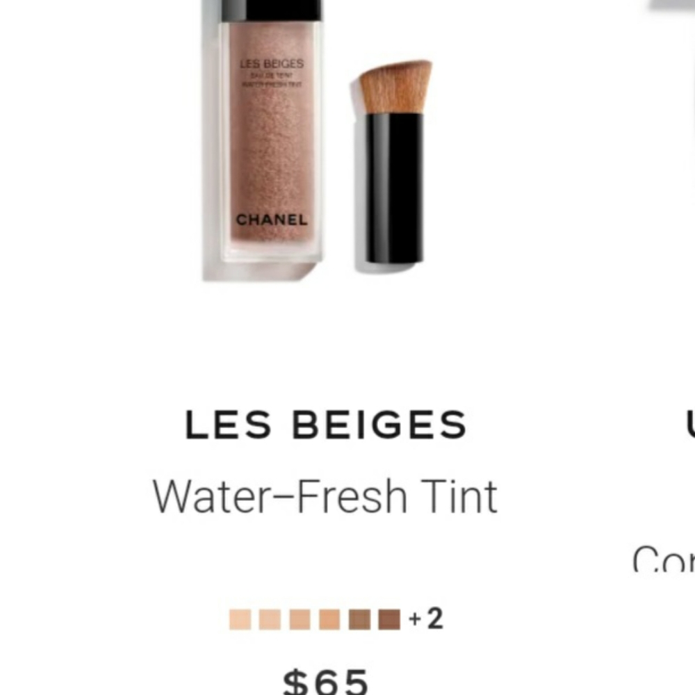 Chanel face makeup
